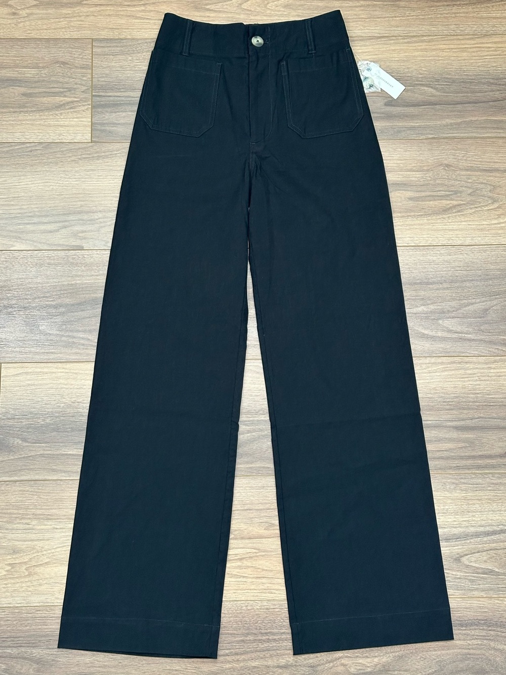 NEW Maeve The Colette Full Length Pant in Black Size 27T